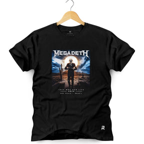 Camiseta Masculina Megadeth Tour