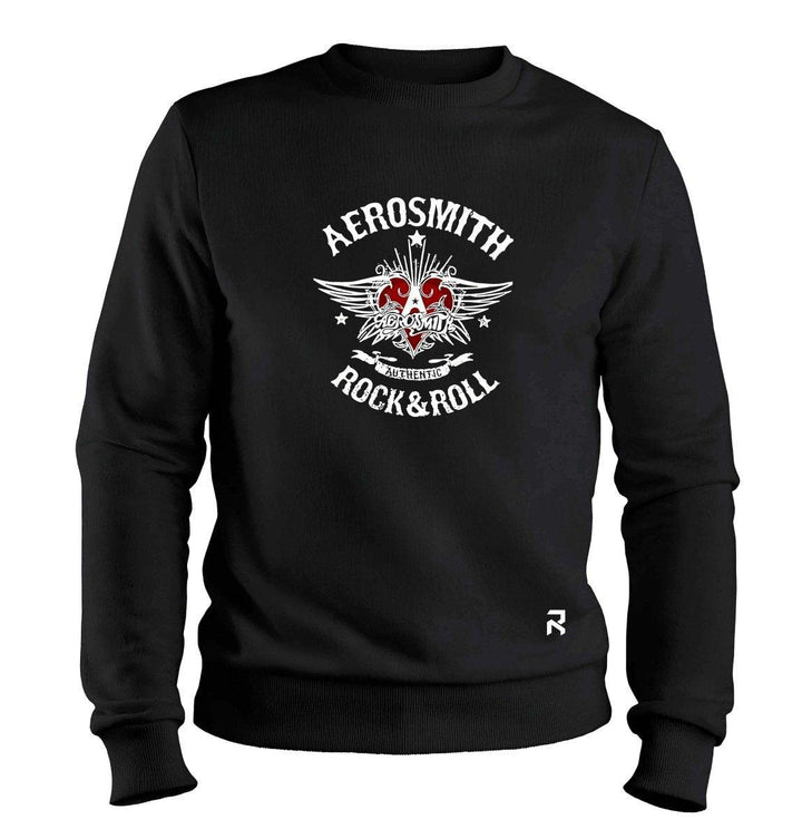 Moletom Aerosmith Unissex - Clube Rock - P-MASC-002-PT - P - Preto -