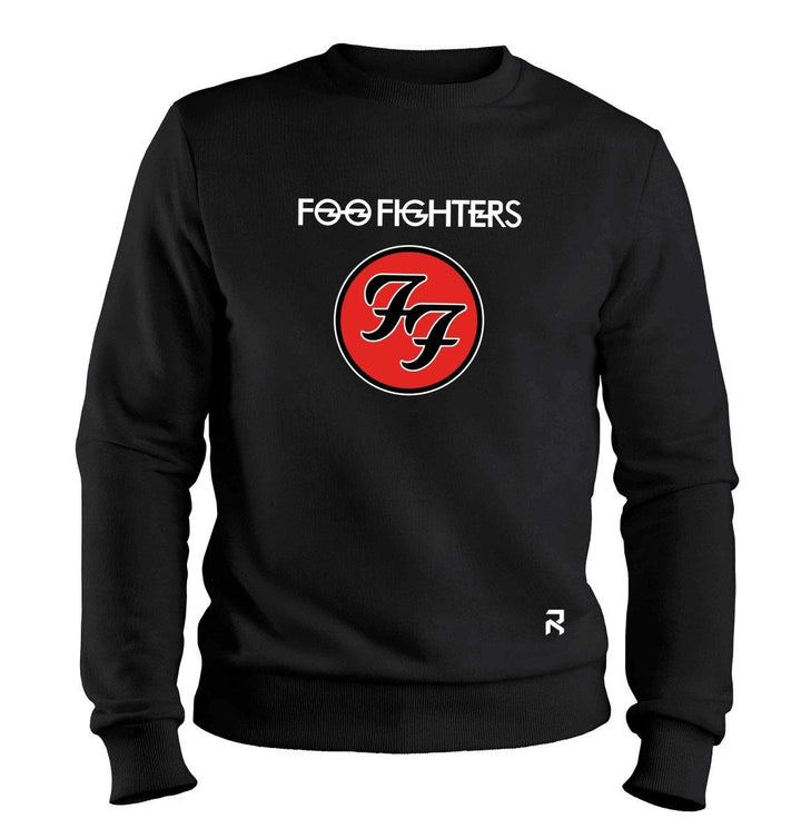 Moletom Foo Fighters Unissex - Clube Rock - P - Preto -