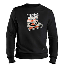 Moletom This Dad Knows Music - Clube Rock - P - Preto - 