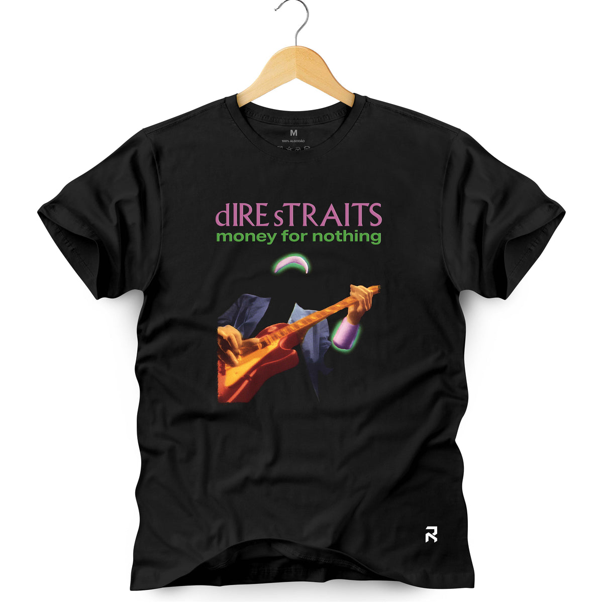 Camiseta Masculina Money Dire Straits
