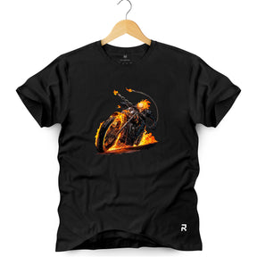 Camiseta Masculina Moto Fantasma