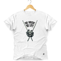 Camiseta Masculina No Music No Life