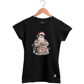 Camiseta Baby Look Feminina Noel Tattoo