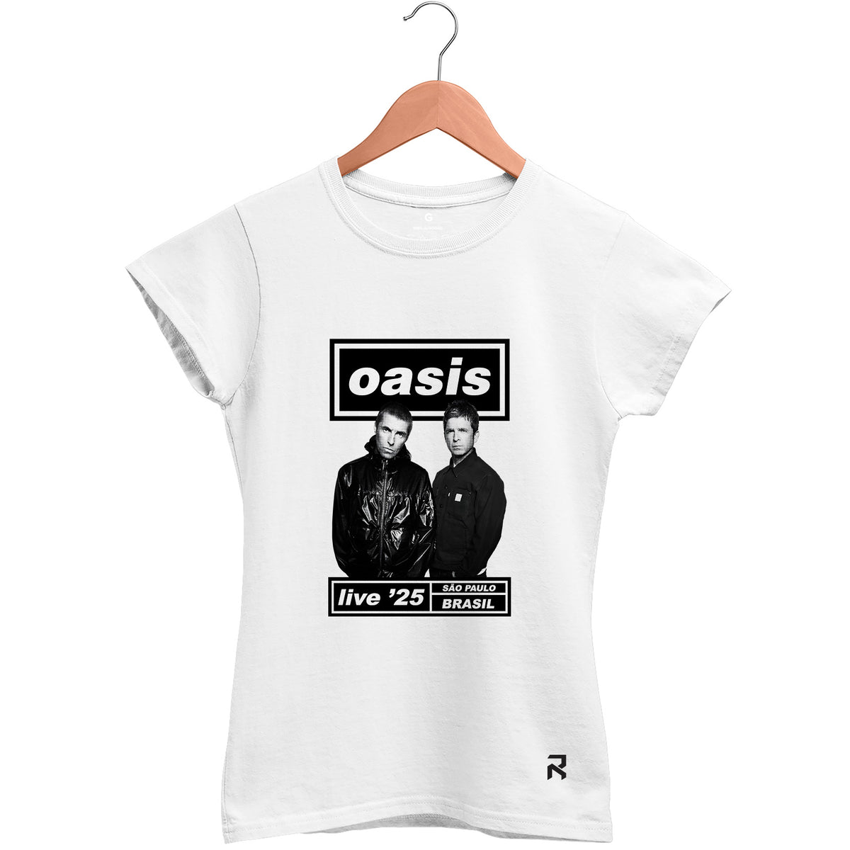 Camiseta Baby Look Feminina Oasis Tour