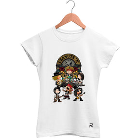 Camiseta Baby Look Feminina Peanuts N Roses