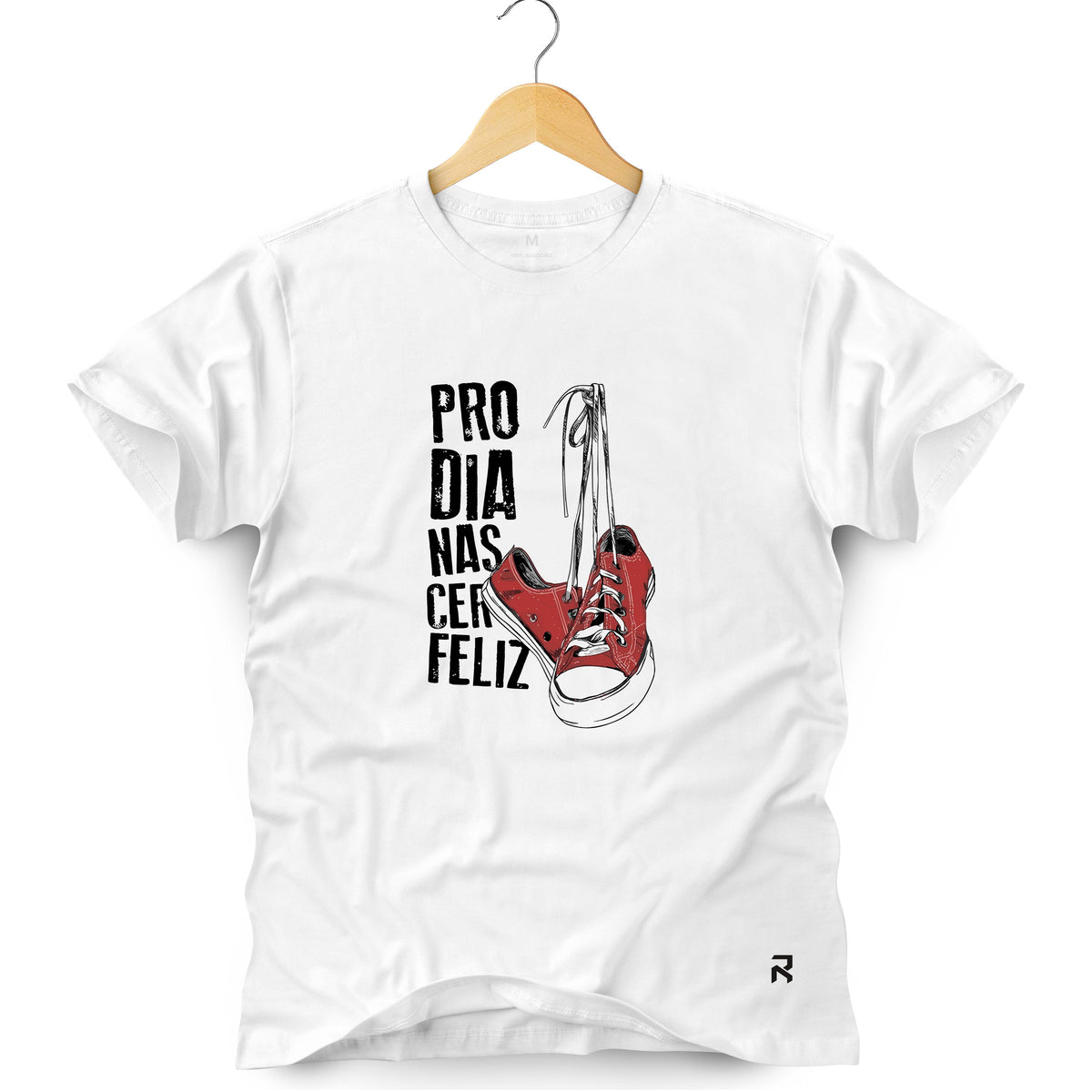 Camiseta Masculina Pro Dia Nascer Feliz