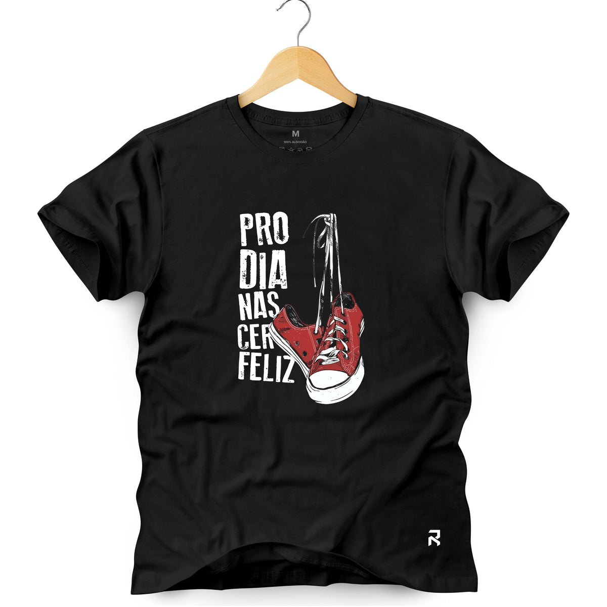 Camiseta Masculina Pro Dia Nascer Feliz