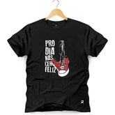 Camiseta Masculina Pro Dia Nascer Feliz
