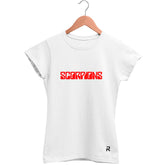 Camiseta Baby Look Feminina Red Scorpions
