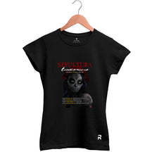 Camiseta Baby Look Feminina Tour Sepultura 25