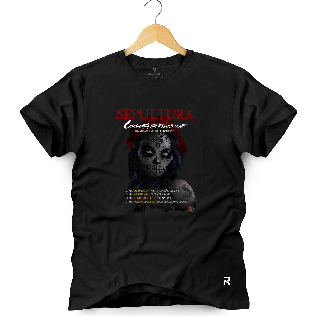 Camiseta Masculina Tour Sepultura 25