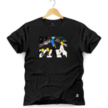 Camiseta Masculina Abbey Road Cartoon