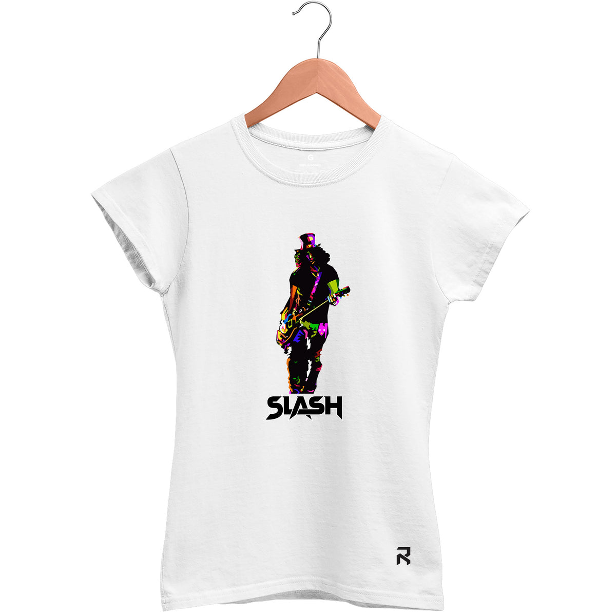 Camiseta Baby Look Feminina Slash Cores