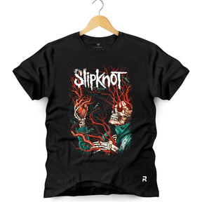 Camiseta Masculina Heart Slipknot