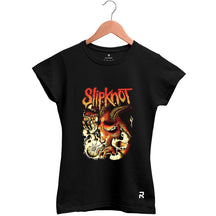 Camiseta Baby Look Feminina Slipknot Goat