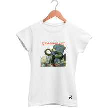 Camiseta Baby Look Feminina Snake Stratovarius