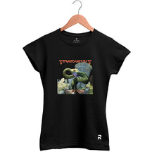 Camiseta Baby Look Feminina Snake Stratovarius