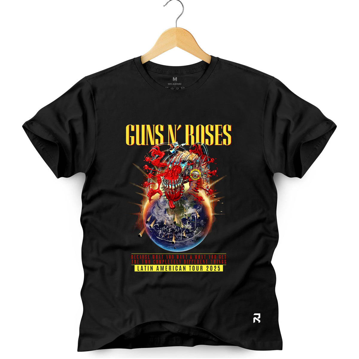 Camiseta Masculina Tour Guns 2025