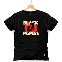 Camiseta Masculina Black Pumas - Clube Rock - P-MASC-009-PT - P - Preta -