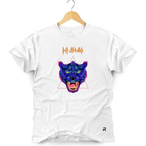 Camiseta Masculina Def Leppard - Clube Rock - P-MASC-023-BC - P - Branca -