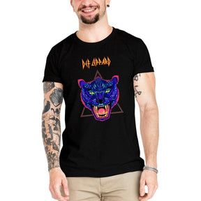 Camiseta Masculina Def Leppard - Clube Rock - P-MASC-023-BC - P - Branca -