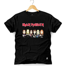Camiseta Masculina Iron Maiden Banda - Clube Rock - P - Preta -