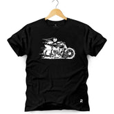 Camiseta Masculina Moto Veloz Harley - Clube Rock - P-MASC-061-PT - P - Preta -